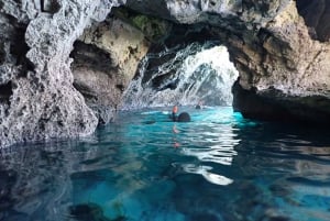 Guided Agia Napa C Caves + Konnos Snorkelling trip - NO boat