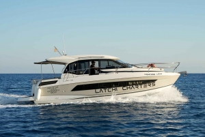 Jeanneau NC33 - 4 timers luksus yacht charter Blue Lagoon