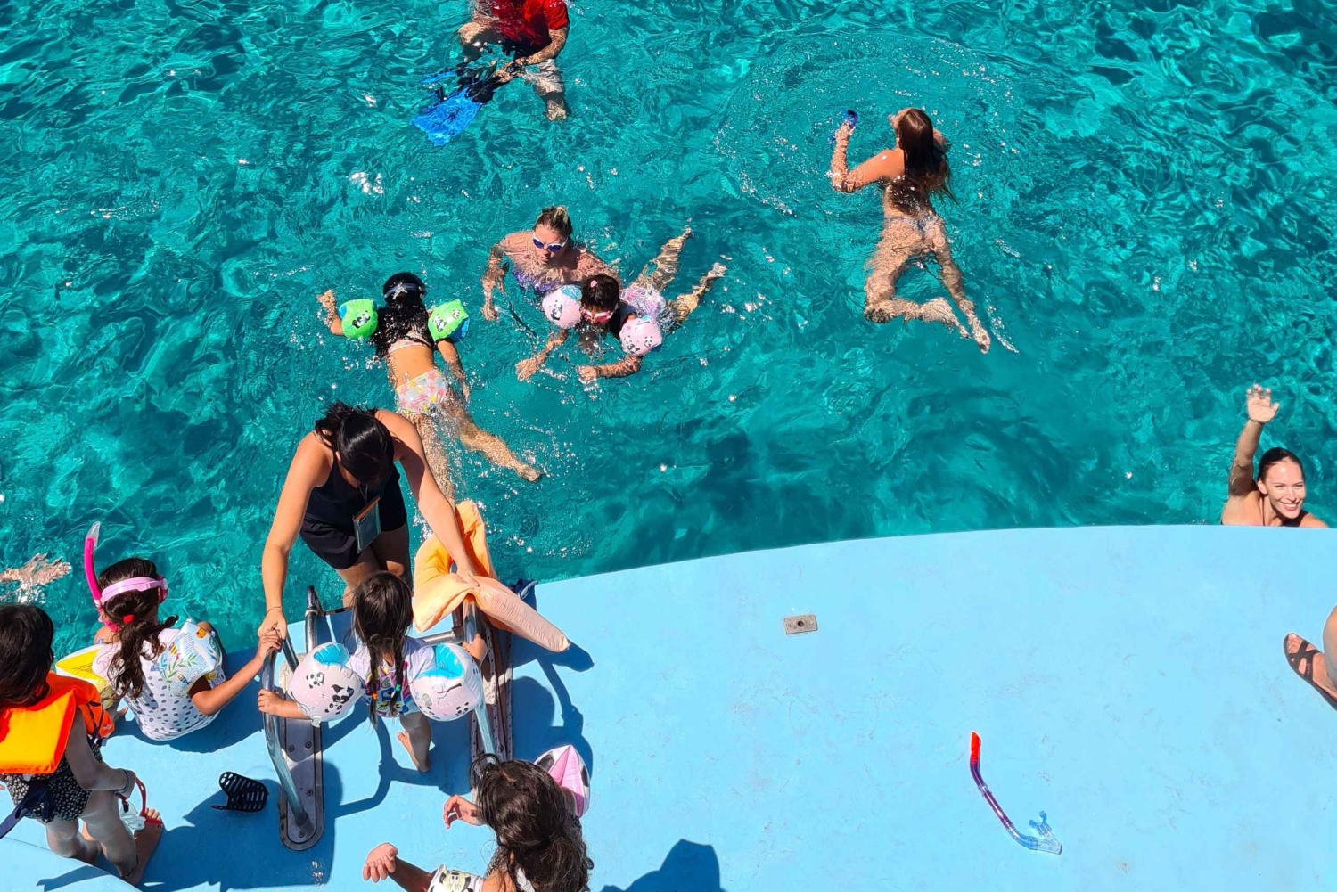 Jeep e barca: tour 4x4 + barca per la Laguna Blu