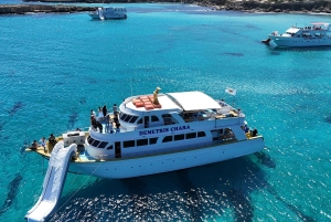 Jeep e barca: tour 4x4 + barca per la Laguna Blu