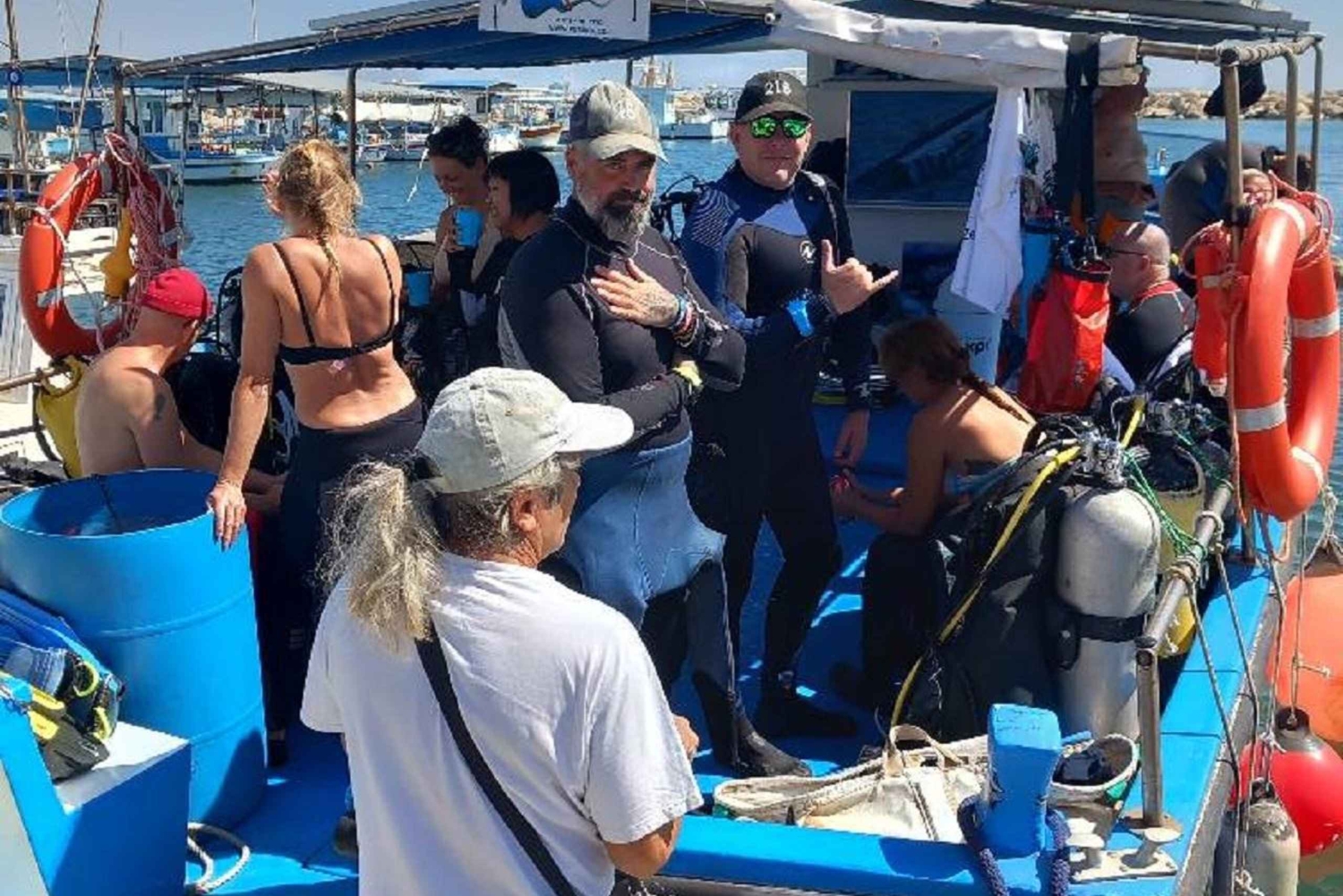 Larnaca: Snorkling ved Zenobia-vrak og minikryss