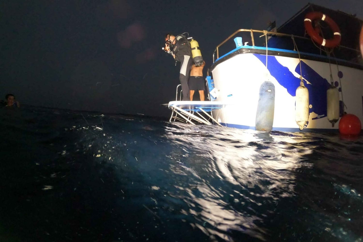 Larnaca: Certificação de mergulho noturno no naufrágio Zenobia com a SSI