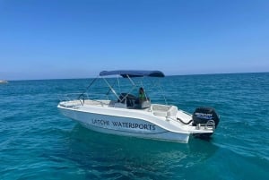 Latchi: Eden New Gen, 4 Hour Self-Drive Boat Rental