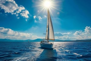 Latchi: Privat seiltur på 37-fots Bavaria-yacht