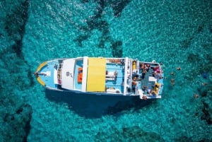 Limasol: Excursión de un día en autobús y barco por los Baños de Afrodita y la Laguna Azul