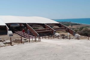 Limassol Aphrodite Rocks och Kourion Ancient Town.