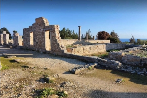 Limassol Aphrodite Rotsen en Kourion Oude Stad.