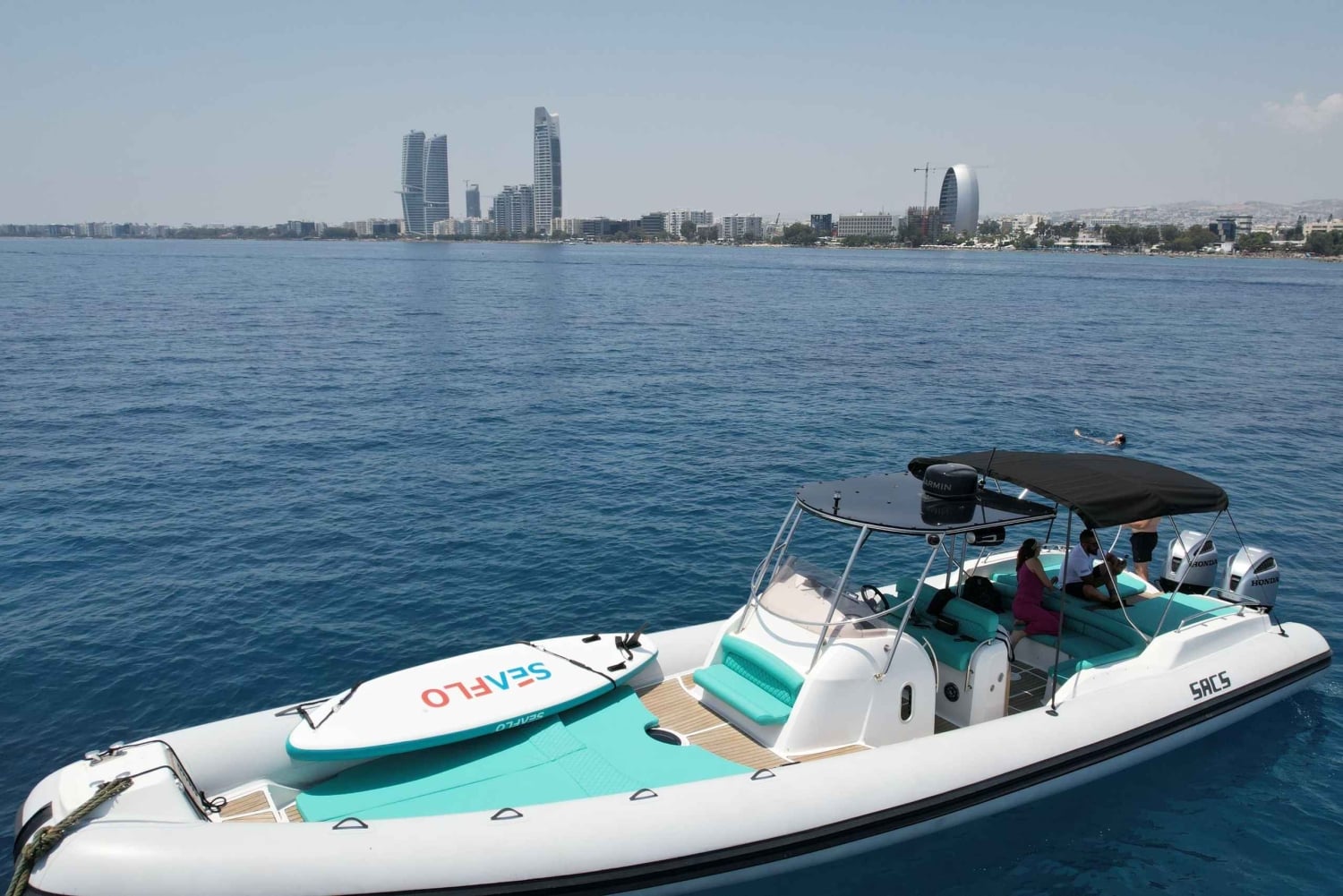 Limassol old port: Private Boat Cruise with Skipper