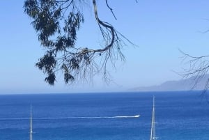 パフォス、ブルーラグーン、ラッチ、日帰りツアー、バス、ボート、ウォータースライダー。