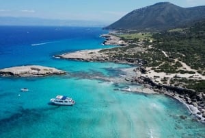 Paphos/Akamas: Blue Lagoon Bus & Boat Transfer with Slide