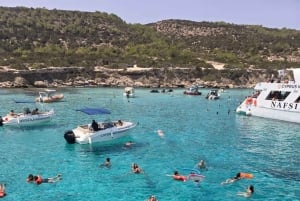 Paphos/Akamas: Blue Lagoon Bus & Boat Transfer with Slide