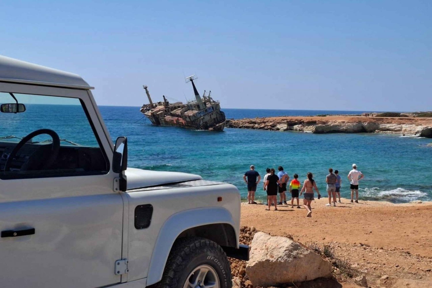Paphos :Akamas Jeep Safari with cruise to the Blue Lagoon