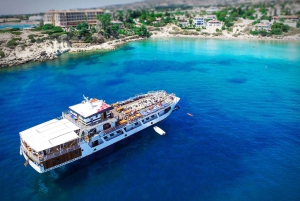 Paphos: All-Inclusive Yacht Cruise to Coral Bay with Stops