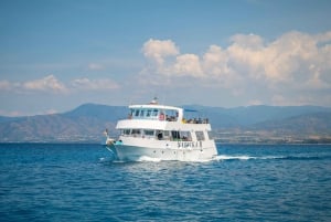 Paphos: Blue Lagoon Sunset Cruise, BBQ & Wine + Water Slide