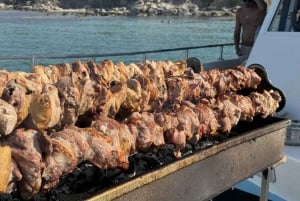 Paphos: Blue Lagoon Sunset Cruise, BBQ & Wine + Water Slide