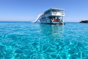 Paphos Blue Lagoon Cruise: Slide, Music & Hotel Transfer