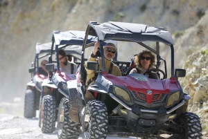 From Paphos: Coral Bay and Adonis Baths Guided Buggy Tour