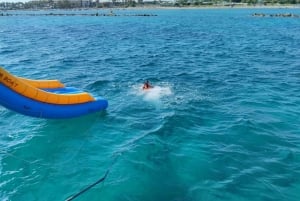 Paphos: Glass Bottom Boat Trip with Swimming or Snorkeling