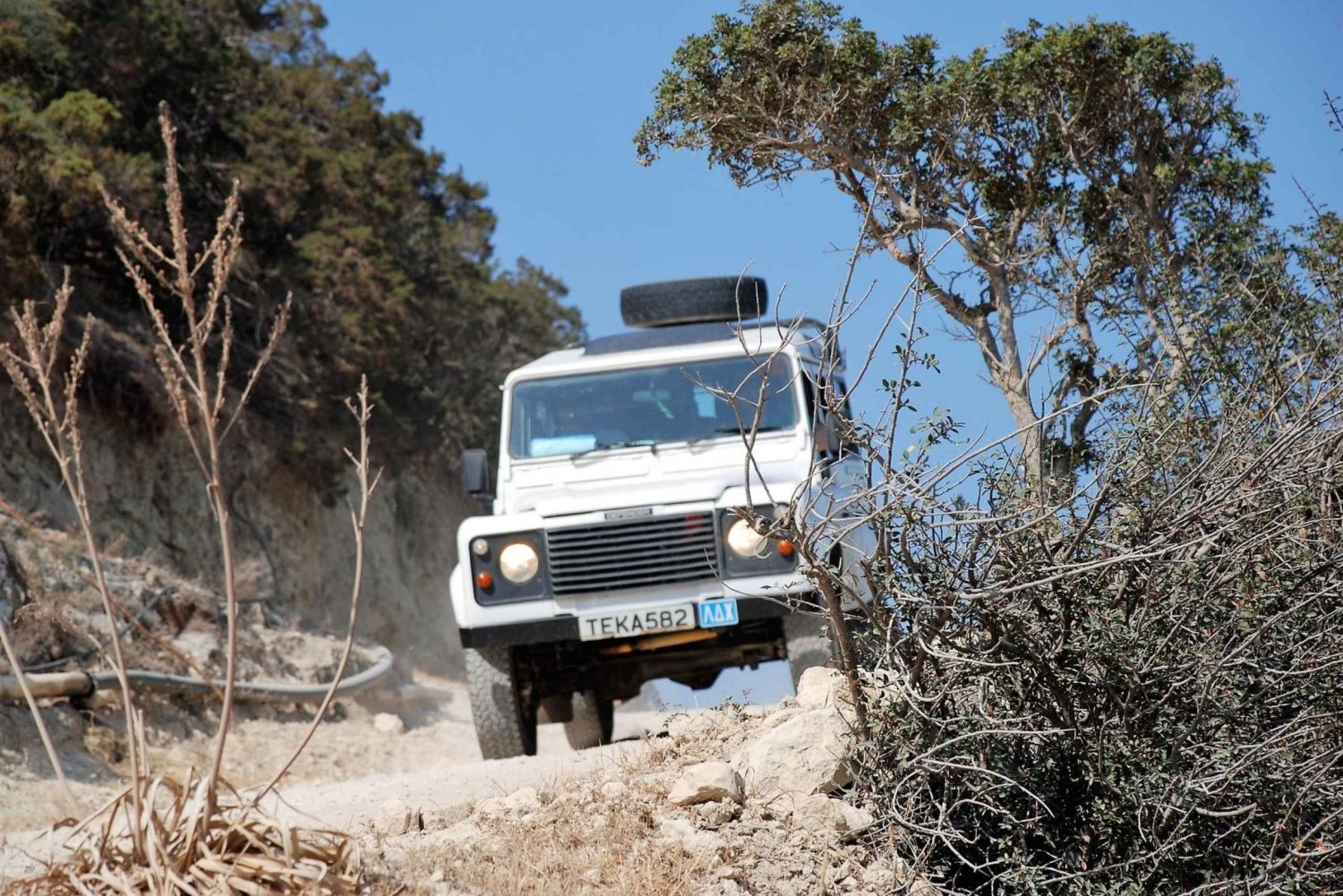 Paphos: Land Rover Jeep Safari Coastal Tour and Blue Lagoon