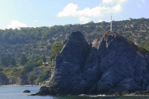 Excursion d'une journée, Blue Lagoon Latchi, Paphos, autocar, bateau + toboggan aquatique.