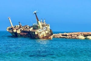 Tour privato di Paphos: Akamas, Avakas, Turtle Bay e cantina