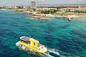 Paphos : Croisière au coucher du soleil, observation des tortues et boissons illimitées