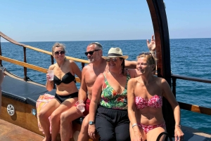 Paphos: Sunset Cruise with Swimming Stop