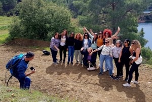 Pafos - Montañas de Troodos a través de pueblos y bosques.