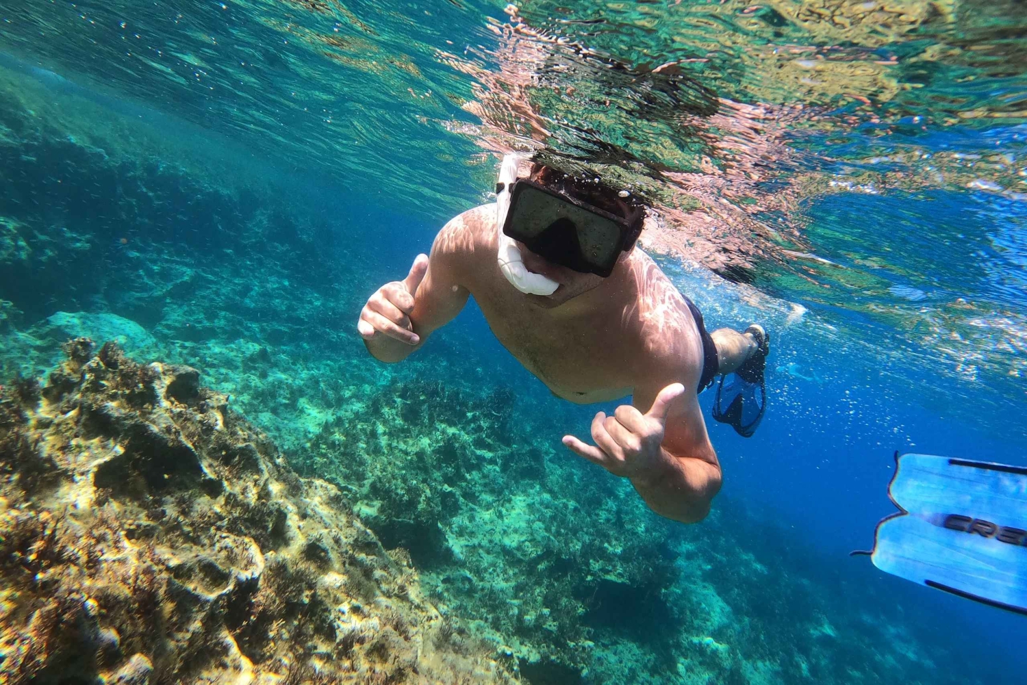 Paphos: Schildkrötenbeobachtung und Schnorchelausflug mit dem Seescooter