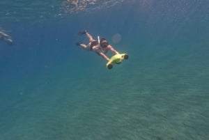 Pafos: Wycieczka skuterem morskim na obserwację żółwi i snorkeling