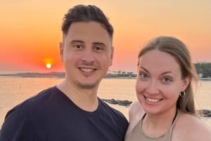 Paphos: Wave Dancer-solnedgangscruise med grilling og svømming