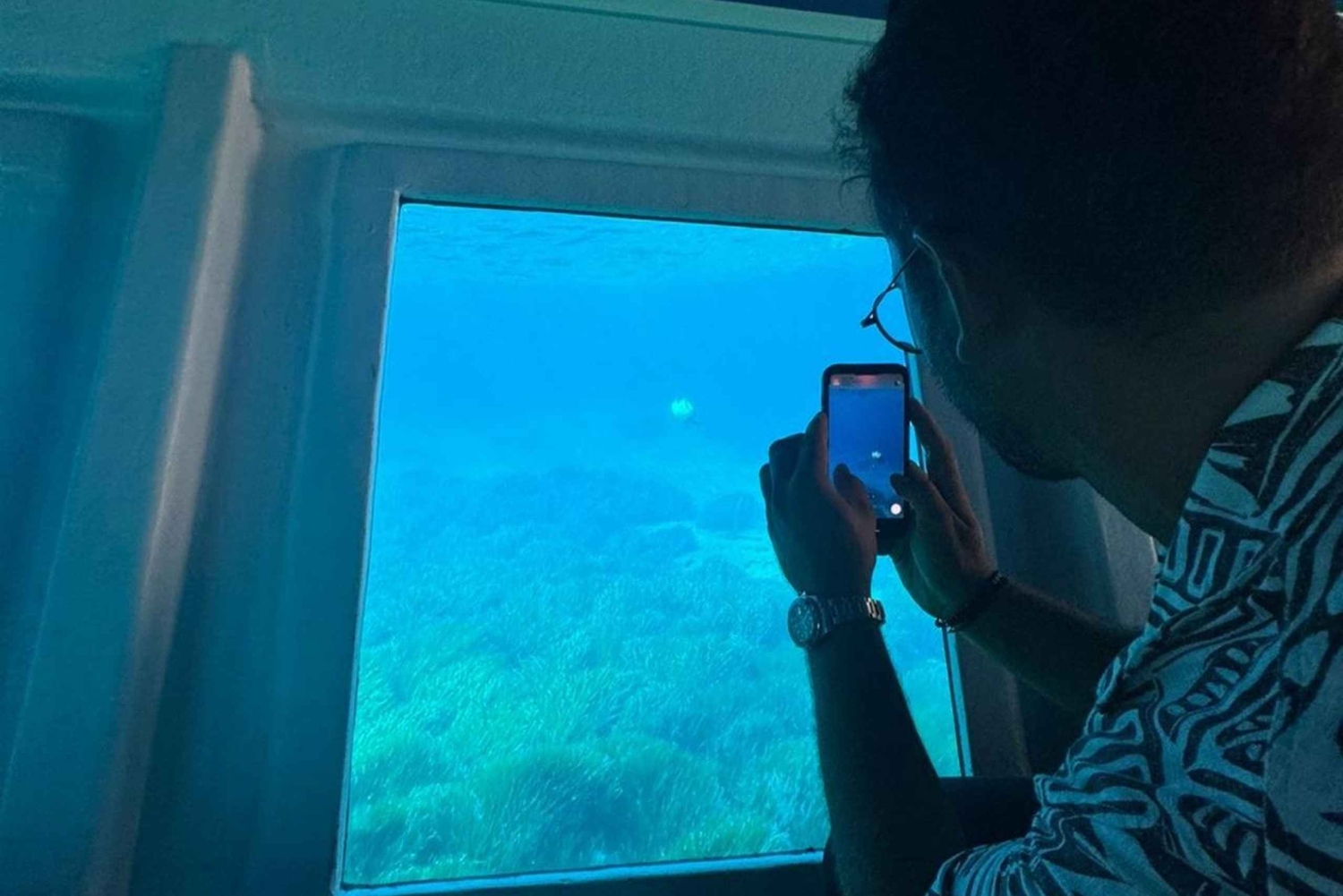 Paphos: Yellow Submarine Swim Cruise with Unlimited Drinks