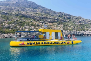 Paphos: Yellow Submarine Swim Cruise with Unlimited Drinks