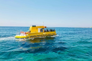 Paphos: Yellow Submarine Swim Cruise with Unlimited Drinks