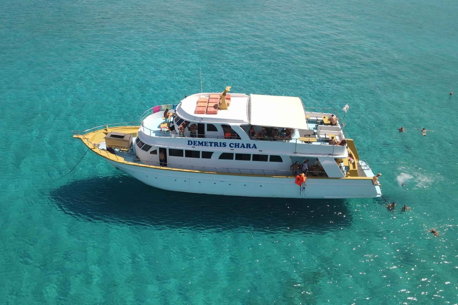 Polis: Blue Lagoon Boat Tour with Optional Barbecue Lunch