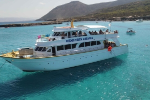 Polis: Blue Lagoon Boat Tour with Optional Barbecue Lunch