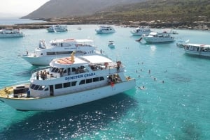 Polis: Blue Lagoon Boat Tour with Optional Barbecue Lunch