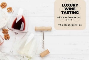Private wine tasting at your villa in Cyprus