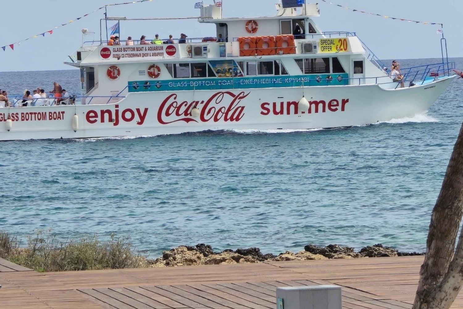 Protaras Blue Lagoon Sunset Tour med pizza och champagne