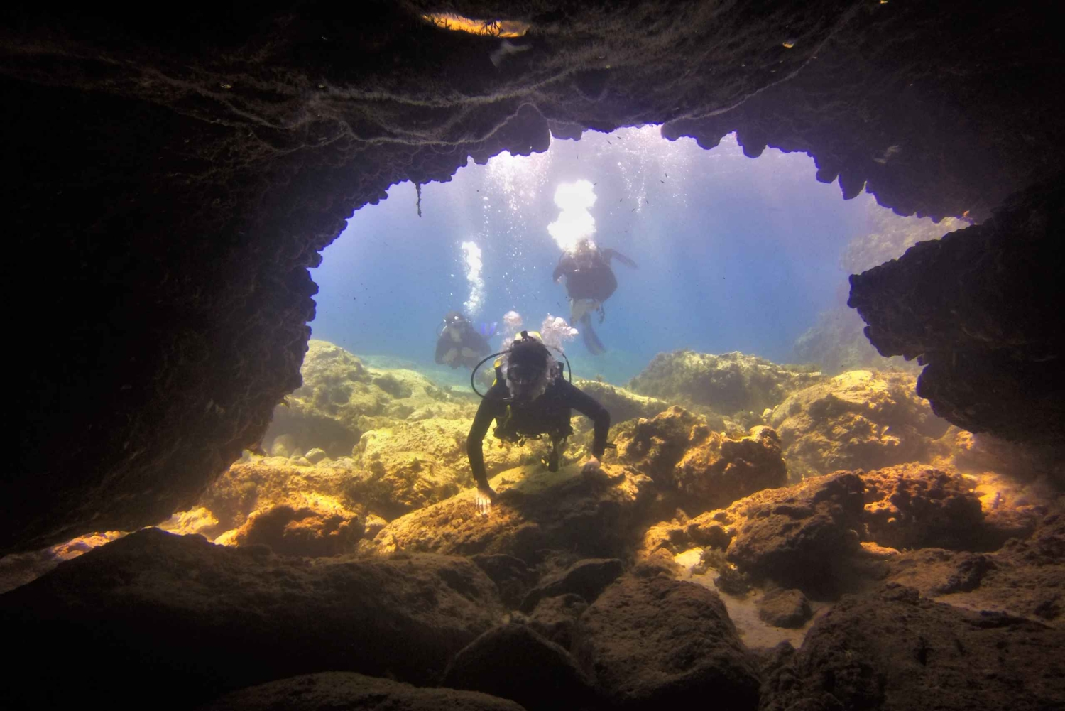 Protaras: Cape Grecko mergulho único para mergulhadores qualificados