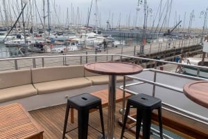 Protaras: Yacht di lusso a Turtle Cove con barbecue e 1 vino/soda