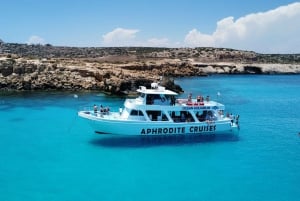 Protaras: Daily Boat Trip to Cape Greco and Blue Lagoon