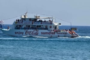 Protaras: Famagusta Glass-Bottom Cruise & Blue Lagoon Swim