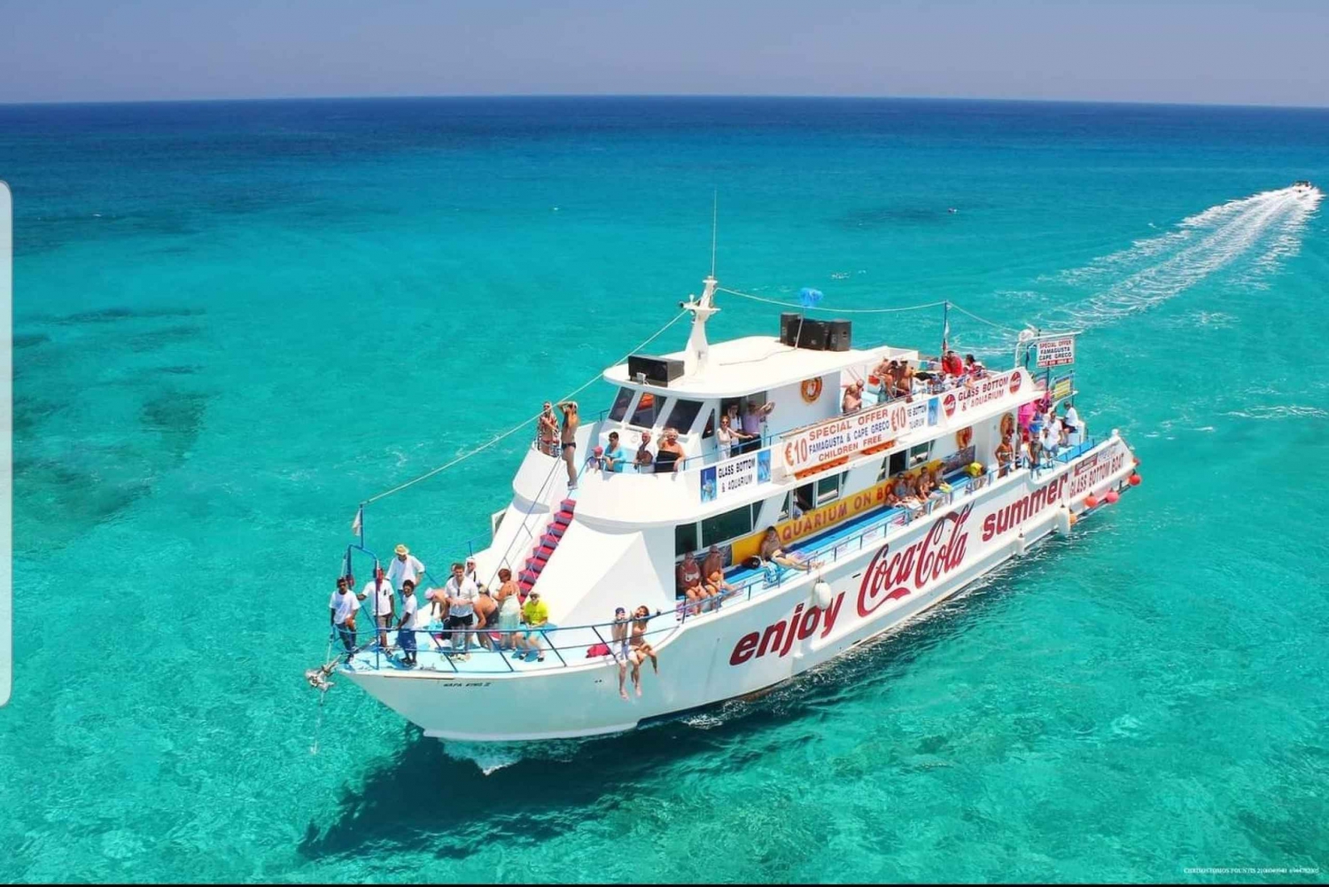 Protaras: Famagusta Sightseeing Cruise with Blue Lagoon Swim