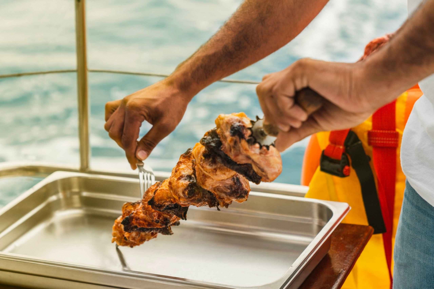 Protaras: Family Sunset Cruise with freshly cooked BBQ meal