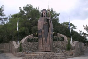 Protaras: Kakopetria and Kykkos Bus Tour in English