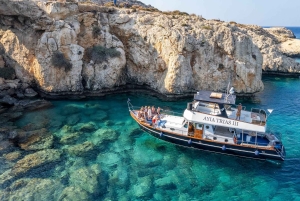 Protaras: Crucero de lujo por la Laguna Azul / 3H, 2 paradas para nadar