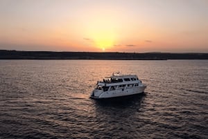 Protaras: Luxury Sunset Yacht Trip with Slide, BBQ & 1 Drink