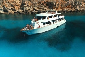 Protaras: Luxury Sunset Yacht Trip with Slide, BBQ & 1 Drink