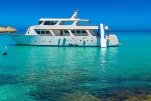 Protaras: Luxury Sunset Yacht Trip with Slide, BBQ & 1 Drink